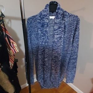 Womens navy blue cardigan